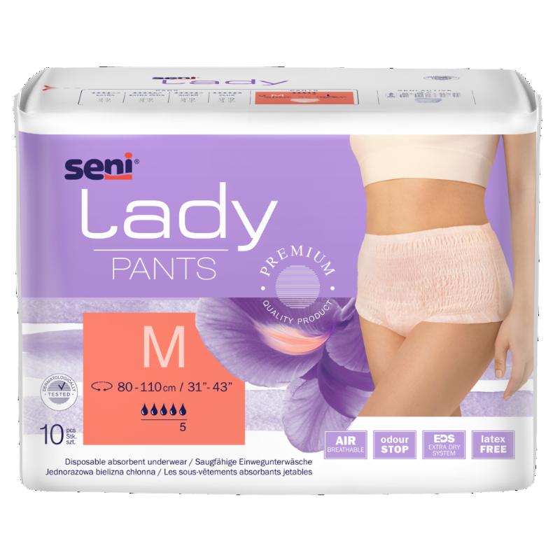 Труси поглинальні для дорослих SENI LADY PANTS medium.(10 шт.)